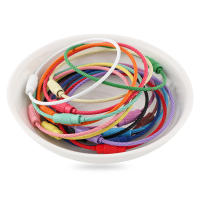 10Pcs Etiquetas De Equipaje En Acero Inoxidable Colorido Clip De Hilo Duradero Fácil De Instalar Ideal Para Viajes Y Fabricación De Joyas - details 4