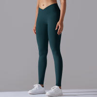 Leggings De Yoga Para Mujer Cintura Alta Levantamiento De Caderas Gimnasio Sin Costuras Pantalones De Deporte Fitness Running - details 55
