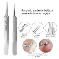 Aguja De Acné Ultra-fina Alemana Número 5 Para Remover Blackheads Y Puntos Negros Herramienta Especial De Belleza Para El Rostro Uso En Salones De Belleza - details 0