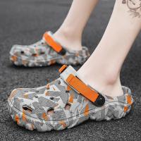 Nuevos Sandalias De Verano Para Hombres 2024 Zapatillas De Jardín Al Aire Libre Clogs Casual Moda Lujo Zapatos Cómodos Para El Hogar Tallas 40-47 - details 23