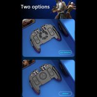 Controlador De Juego PUBG Mobile Joystick L1R1 Trigger Gamepad Para COD iOS Android Seis Dedos Gamepad De Disparo Móvil Con Ventilador De Enfriamiento - details 10