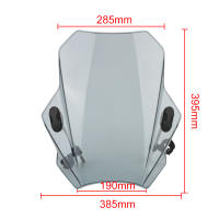 Parabrisas Ajustable Universal Para Motocicleta Cubierta De Viento Para HONDA CBR600RR CB1000R GXSR 600 750 MT07 MT09 De Plástico ABS De Alta Calidad - details 5