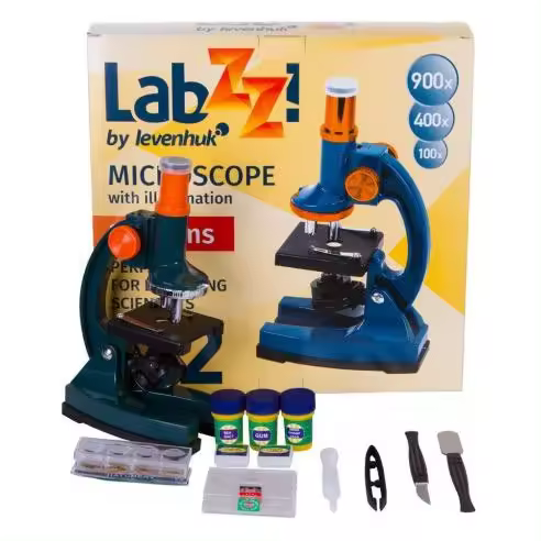 Microscopio levenhuk Labzz M2 con muestras preparadas LEV69740 Levenhuk - 1