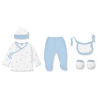 SET NACIMIENTO 0-6 MESES MODELO OSOS PELUCHE BAMBU  DE INTERBABY - details 0