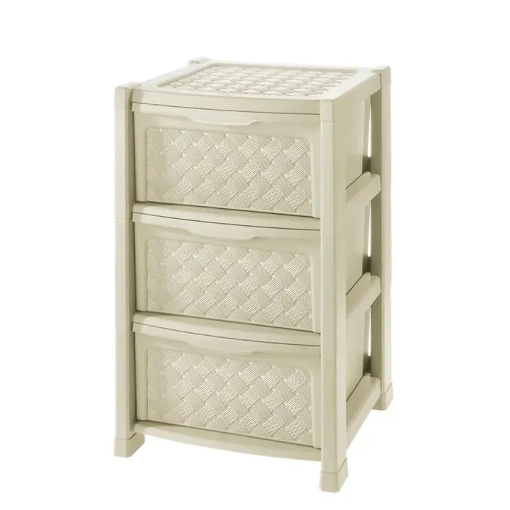Cajonera Tontarelli Arianna 3 cajones Blanco 38 x 38 x 60 cm - 1