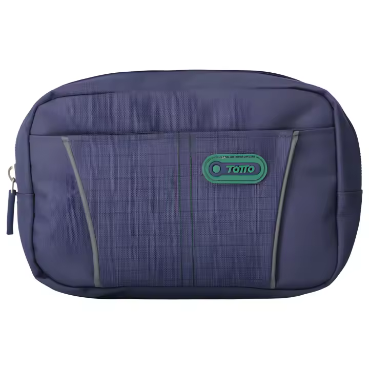 Estuche modelo eatfit dos bolsillos azul/gomas grises totto ac52kla002-1910z-z3i - 1