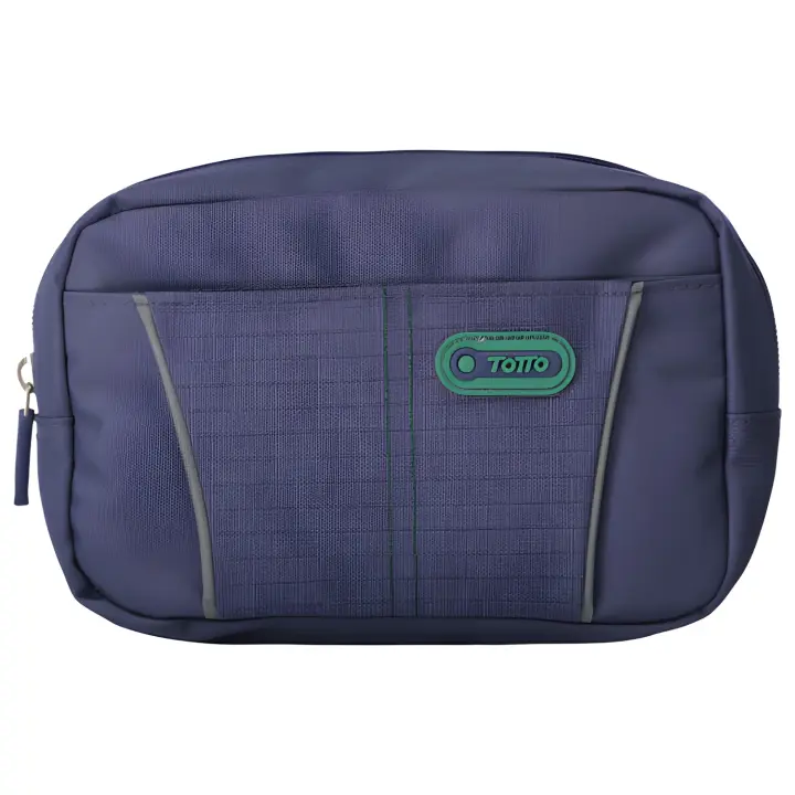 Estuche modelo eatfit dos bolsillos azul/gomas grises totto ac52kla002-1910z-z3i - 1