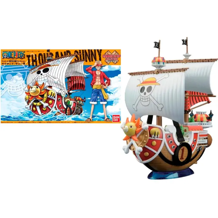 MAQUETA MODEL KIT Thousand Sunny  GRAND SHIP COLLECTION ONE PIECE 15CM One Piece - 1