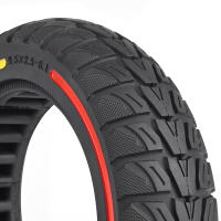 Neumático Sólido De Repuesto Para Scooter Eléctrico NIU KQI3 Tamaño 9.5x2.5-6.1 Color Flick Absorción De Choques Material De Goma - details 11