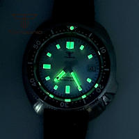 Reloj Automático Para Hombre Tandorio MOP Dial NH35 Date 20BAR 44mm Esfera De Zafiro Bisel De 120 Clicks Luminiscencia Resistente Al Agua 20Bar - details 9