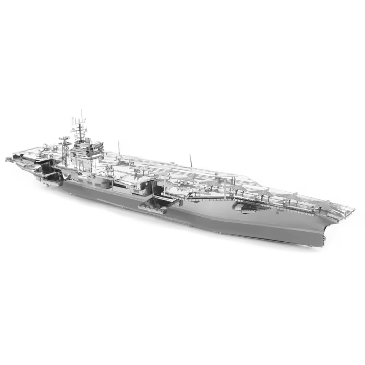 METAL TIERRA USS ROOSEVELT PORTAEREAN KIT MODELO 3D - 1