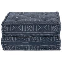 Pouffe Modular vidaXL Índigo 70x70x36 Tela - details 2