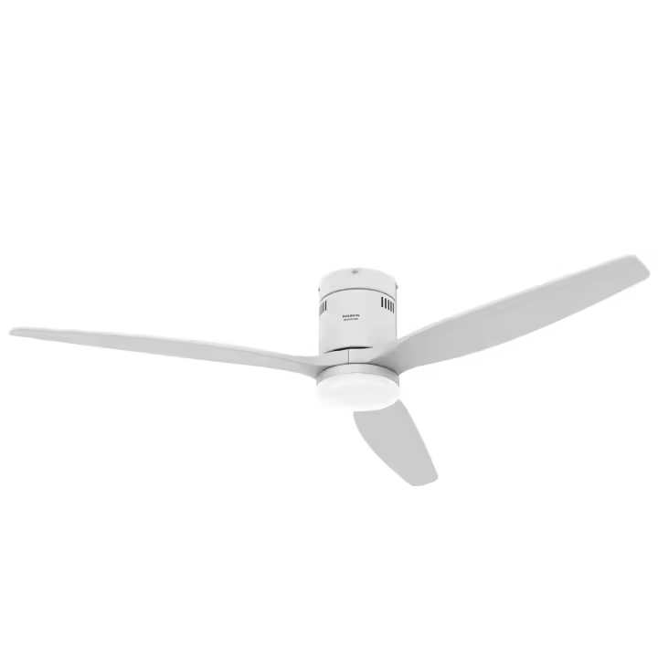Taurus - Polar 3B PURE Ventilador de Techo con Mando a Distancia  30 W  Madera Natural  Blanco  Ultra silencioso  3 Aspas 132 de Diámetro  Función Verano-Invierno  Temporizador  LED - 1