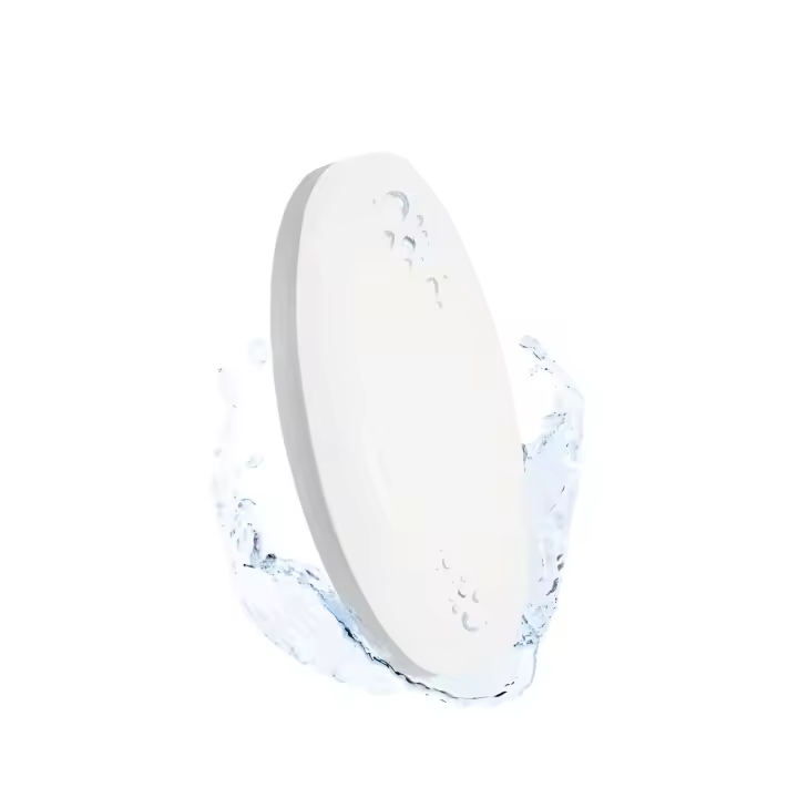 Barcelona LED Plafón LED estanco circular blanco 24W CCT - 2400lm - IP65 - 1