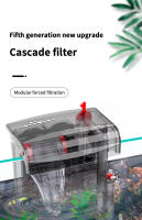 Filtro De Acuario 3 En 1 Con Bomba De Circulación Y Purificador De Agua Pared Montada Eliminador De Película De Aceite Para Acuarios Pequeños - details 1