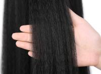 Extension De Cabello Sintético Textura Africana Kinky Con Clip Ponytail Alrededor De 18 Pulgadas Fibras Resistentes a Altas Temperaturas - details 12