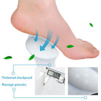 1Par De Soporte Arco Para Pies Antideslizante Alivio Del Dolor De Talón Asistencia En El Cuidado De Los Pies Absorbe Choques Con Suela No Slip Para Plantar Fasciitis - details 1