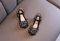 Sandalias De Crystals Para Niñas Moda Boda Fiesta Danza Performance Zapatos De Princesa Antideslizantes Talla Verdadera Para Edad 4-6Años - details 4