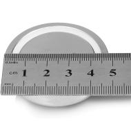 (2 unidades)fuerte fuerza 78kg Super Potente redondo finshing de neodimio imán con cáncamo,48mm de diámetro,para Ciencias, Industria, Pesca y Salvamento - details 1