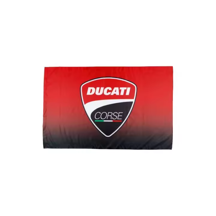 Bandera Ducati Corse Logo Unisex  Ducati Lenovo Team - 1