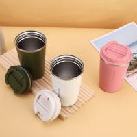 Taza Térmica De Acero Inoxidable 380ml/510ml Vaso Aislado Para Café Viaje Botella Termo Sellado Insulado Para Té Y Bebidas - details 2