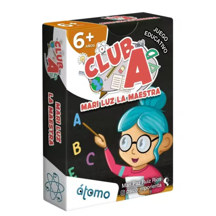 Club A – Mari Luz la Maestra | Juego Educativo de Lenguaje +6 años | Átomo Games - 1