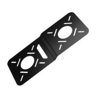 Soporte VESA para Mini PC, soporte colgante para Mini PC, soporte VESA para Monitor de PC, estante de montaje de almohadilla de tableta montado en dos pantallas - details 0