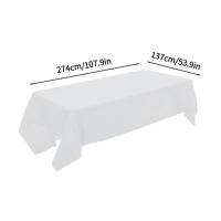 Mantel De Papel Para Navidad Y Rosas Para Fiestas Adecuado Para Mesas Rectangulares De 60 X 120 Y Circulares Estilo Jacquard Impermeable Hecho a Mano Tamaño round - details 4