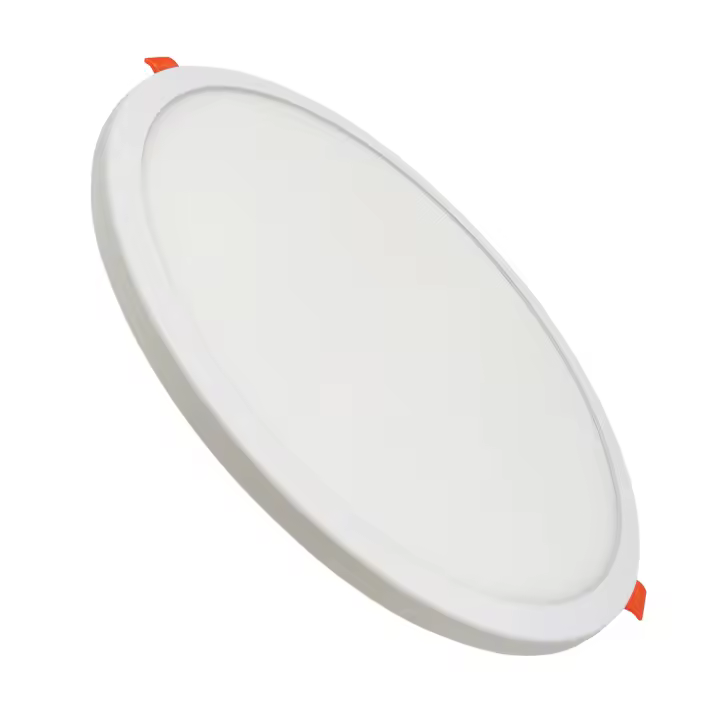 LED ATOMANT Placa Downlight LED Circular Plana 20W 1800 lúmenes para techo empotrable, foco LED de bajo consumo, corte ajustable de 50-180 mm, ideal para cocina, baño, pasillo o comercio, instalación sencilla y diseño ultrafino - 1