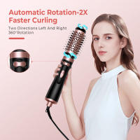 Peine Secador De Pelo Eléctrico Rotativo 3 En 1 Estilo De Aire Caliente Rizador De Cabello Con Función Anti-derretimiento Para Adultos Uso Universal De Voltaje - details 6