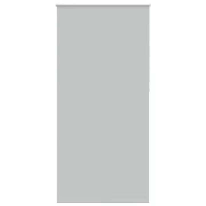 vidaXL Estor Enrollable Opaco gris claro 90x230 cm Tela Ancho 85,7 cm - 1