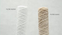 Filtro de hilo purificador de partículas agua. Recambio hilo bobinado 10"  25cm | Suministros Castro - details 2