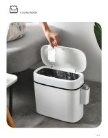 Bandeja De Basura Grande De 10/12L Para Cocina Y Baño Recipiente De Residuos De Capacidad Grande Impermeable Accesorios De Cocina - details 12