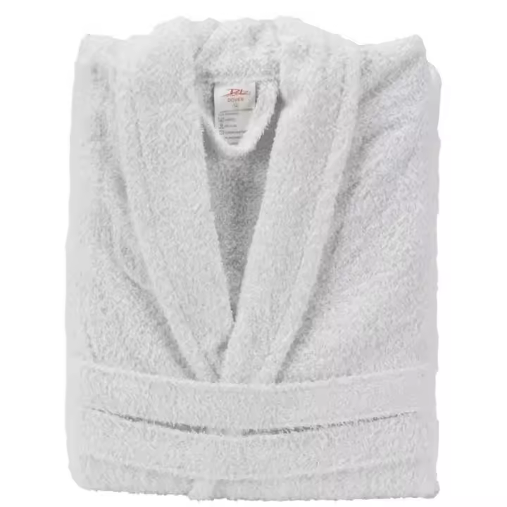 Albornoz de baño de Algodón cardado sin capucha 100% Algodón Varios colores Tallas M, L, XL - 1