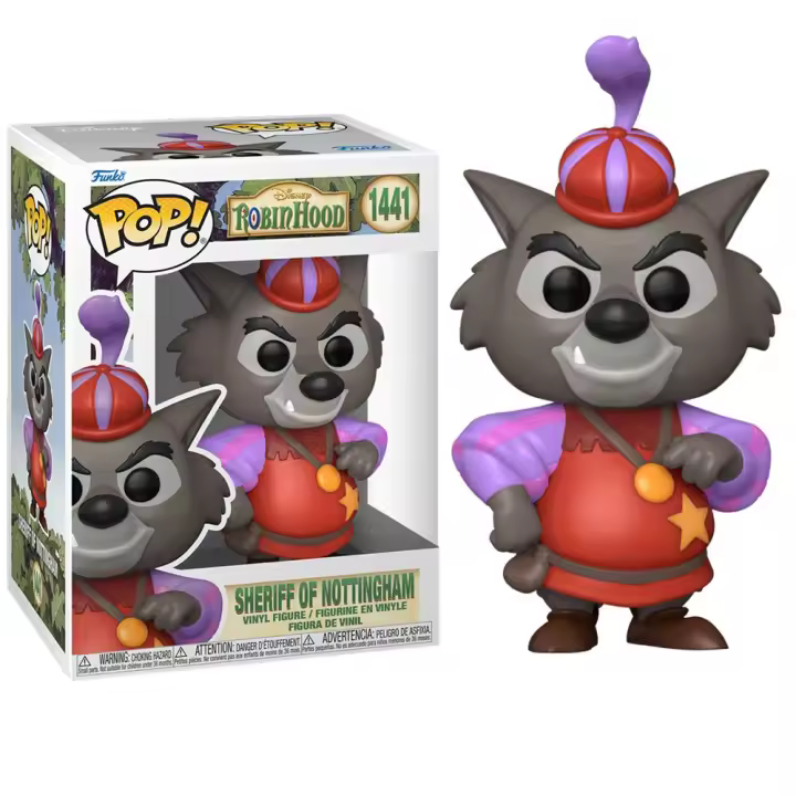 FUNKO POP! ROBIN HOOD - SHERIFF DE NOTTINGHAM, LICENCIA OFICIAL - 75915, Nº1441 - 1