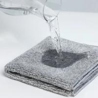 Toalla Japonesa De Absorción Gruesa Y Algodón De Bambú 5 Piezas Para El Hogar Y Cocina Absorbente Y Duradera - details 1