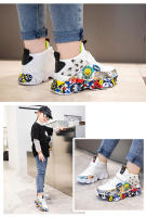 Zapatillas Deportivas Para Niños Y Niñas Tallas 26-36 Dibujos De Graffiti Casual Compras En Línea Antideslizantes PU Suela De Goma Adecuadas Para Baloncesto Y Uso Diario - details 10