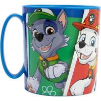 Paw Patrol - Taza vaso de 350 ml apta para microondas con diseño Patrulla Canina para niños y niñas, resistente y divertida para desayunos y meriendas - details 1