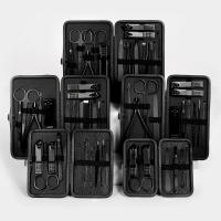 Set De Uñas Profesional 7-18pcs Herramientas De Aseo De Uñas Y Pies Con Tijeras De Cutícula De Acero Inoxidable Herramientas De Arte De Uñas - details 2