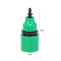 Conector Rápido De Tubo De Agua 5pcs Para Sistemas De Riego Por Drip Y Jardín Pieza De Equipo De Riego Material Plástico - details 2