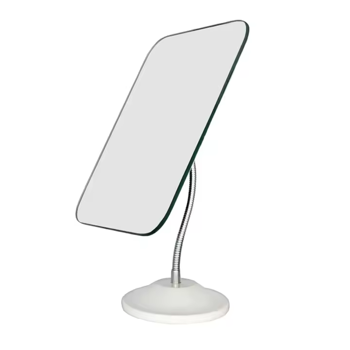 Espejo de maquillaje de Cuello grande-7,5 pulgadas L x 6,5 pulgadas W (Big) - 1
