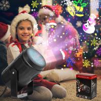 Proyector De Navidad LED Con 16 Patrones Luz De Fiestas Para Jardín Halloween Decoraciones De Vacaciones Proyector De Luces De Navidad - details 5