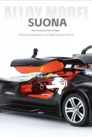 Coche De Modelo Deportivo AMG De Aleación Con Sonido Y Luz Regalo Adecuado Para Niños Decoración De Mesa a Escala 1:24 Para Jóvenes - details 8