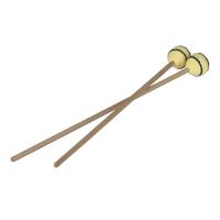 2 Pcs Marimba Palmas Con Mango De Encina Accesorios De Percusión Para Glockenspiel Campana Xylofón Partes De Marimba - details 5