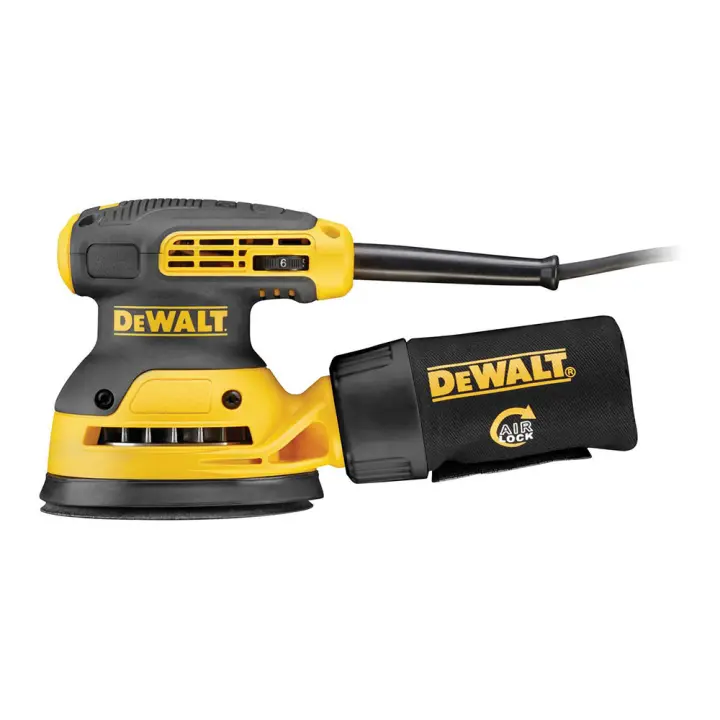 Dewalt Lijadora Rotorbital 280W 125mm - Alta Velocidad de Lijado - 1
