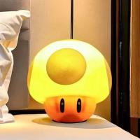 Lámpara De Noche Super Mario Bros Anime Con Sonido Y Luz En Forma De Hongo Preguntas Regalo De Cumpleaños Para Niños Figura De Acción Estrella Lindo - details 8