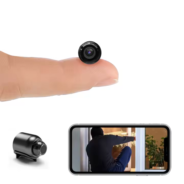 Minicámara HD 1080P inalámbrica WiFi, Monitor de Bebe, secerbad interior, vigilancia, Visión Nocturna, videocámara IP - 1