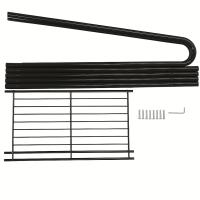 RUHHY Perchero metálico con estantes para zapatos, diseño minimalista y resistente, ideal para organizar ropa y calzado en dormitorios, vestidores y pasillos, estructura de acero estable, medidas 153x60x34 cm, fácil montaje sin herramientas - details 0
