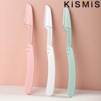KISMIS 3Pcs/Set Afilador De Cejas Cuchilla De Seguridad Pelacabello Herramientas De Maquillaje Cortador De Cabello Seguro Para Rostro Y Oídos - details 9