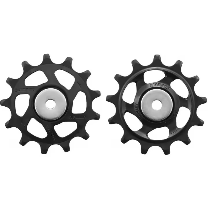 SHIMANO | Roldanas De Cambio DEORE M5100 - Shimano Juego de poleas guía y tensión RD-M5100 de repuesto original. - 1